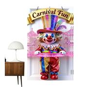 Couverture de Porte Carnaval - 90 x 180 cm Tissu Polyester | Bannière de Porte de Fête de Dessin Animé, Décoration de de Photographie pour Vitrine Entrée, Fête, Appartement, École, Maison