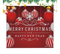 Couverture De Porte De Garage De Noël,2,1x2,4 m Fournitures pour Fêtes Décoratives et Festives | Décoration de Porche et Porte de Garage,Pour Maison Fête Jardin