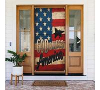 Couverture de porte décorative n° 41 avec drapeau cactus pour intérieur/extérieur, printemps, été, automne, hiver, Halloween, Noël