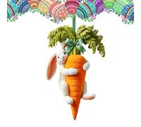 Couverture De porteDe Pâques - Bannière De porteDe Vacances Colorée, Affiche En Tissu De Décoration De Printemps En Forme D'œuf De Lapin, Grande Couverture De porteD'entrée | Décoration Intérieure