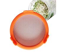 Couverture De Pousse Germées - Germoir À Couvercle pour Bocal | Germoir À Germoir Couvercle pour Bocal | Couvercle De Pot De Germination Couvercle De en Maille | Germoir Bocaux