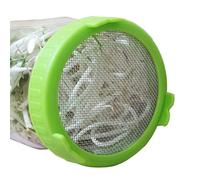 Couverture De Pousse Germées - Germoir À Couvercle pour Bocal | Germoir À Germoir Couvercle pour Bocal | Couvercle De Pot De Germination Couvercle De en Maille | Mason Germoir Bocaux
