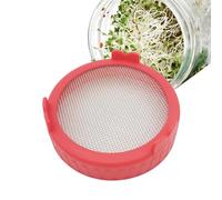 Couverture De Pousse Germées - Germoir À Couvercle pour Bocal | Germoir À Germoir Couvercle pour Bocal | Couvercle De Pot De Germination Couvercle De en Maille | Germoir Bocaux