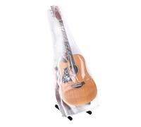 Couverture de Poussière de Guitare, Couverture de Guitare en PVC Givrée Lavable, Couvercle de Poussière Portable pour Guitare Folk, Guitare Classique, Guitare Acoustique, Guitare É