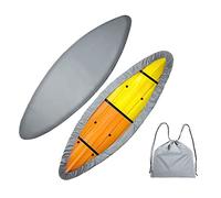 Couverture de poussière de Stockage de canoë de ka ION de Couverture du Polyester 420D réglable for Le Stockage extérieur Tailles Multiples Bleues et Vertes(G,2.6~3.0m/8.5~9.8ft)