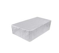 Couverture de Protection Contre la poussière Meubles Jardin Maison Patio extérieur Taille régulière(Silver,287X155X82cm)