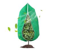 Couverture de protection contre le gel extérieur avec cordon de serrage - Facile à utiliser et réutilisable, protection contre les intempéries - Pour arbres fruitiers, arbustes, légumes, gel hivernal