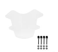 Couverture de protection de phare de moto pour Tenere 700 XT700Z 2019-2023, protection robuste contre les éclats de pierres, montage facile sans outil, blanc