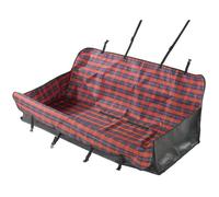 Ferplast – Couverture de protection siège de voiture – 140 x 50 x 60 cm – Noir/Rouge