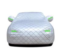 Couverture de Protection Voiture Housses de Voiture imperméables, Anti-grêle, auvent Protection Complet pour Pare-Brise extérieur, véhicules Contre la Pluie Housses d'automobile(Silver,YXXL)