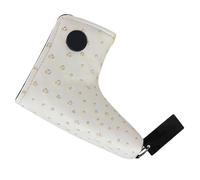 Couverture de putter de golf | Protection de la coiffe de club de golf - Housse de rembourrage souple pour femmes et hommes, fermeture magnétique, cuir During Dure, s'adapte à la plupart