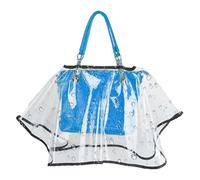 COUVERTURE DE RACHET DE MAIN ENCORE - Protecteur de sac à main imperméable transparent | Un imperméable pliable à l'épreuve des poussières pour les sacs d'épaule, les bacs, les sacs à main design, la