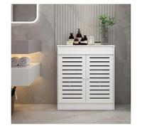 Couverture de Radiateur Moderne Durable Grille Couvercle Maison Chauffage Radiator Cover Cabinet Salon Salle Bain(80x60x15cm/31.5x23.62x5.91in)