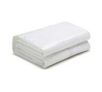Couverture de rechange pour serre tunnel avec porte 36 m² - L300 x l1200 x H200 cm - Blanc - ALOCASIA