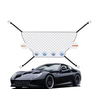COUVERTURE DE RECHECTION AUTRE - Protecteur magnétique à 3 couches anti-poussière 59x27in | Couvercle de pare-brise de Sunshade avec les sangles Protection des fenêtres latérales | Parking de garage d