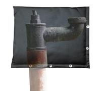 Couverture de reflux - Tube étanche - Protection contre le gel - 40 x 50 cm - Système d'irrigation isolé - Housse de protection à 2 - Pour l'extérieur en hiver par temps froid et neige - Pour