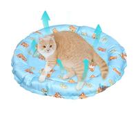 Couverture de refroidissement de chien, pad de refroidissement de chien | Mat de refroidissement pour animaux de compagnie lavable avec un fond sans glissement - Tampons de lit de chats, accessoire po