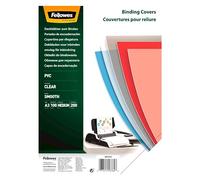 Couverture de reliure PVC 20/100 transparente incolore A3 - Paquet de 100