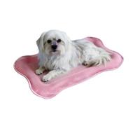 Couverture de Rente lavable en forme d'os 42 x 58 cm - Coussin pour chat d'été pour chiot, , climat chaud, intérieur, extérieur, balcon, voiture, voyage, patio, cage