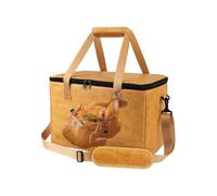 Couverture De Repos Pour Viande,Boîte de Repos pour Viandes BBQ avec Grande Ouverture - Pochette Alimentaire Réutilisable Pliante Et Résistante Pour Grandes Pièces De Viande, Camping, Pique-Nique Et E
