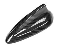 Couverture de Requin d'Antenne, Keenso Couvercle d'Antenne d'Aileron de Requin de Voiture Trim FM AM Radio avec Etiquette Adhésive