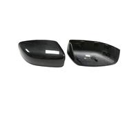 Couverture de rétroviseur Compatible Pour Chrysler 300C 2012-2016 coques de rétroviseurs latéraux en fibre de carbone véritable ajouter un cadre de protection de remplacement(Replacement Type)