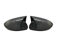 Couverture De Rétroviseur De Voiture Pour Renault Pour Megane 4 2016-2020 Coque De Rétroviseur Extérieur(Carbon fiber pattern)