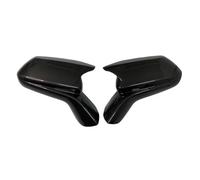 couverture de rétroviseur Paire de capuchons rétroviseur OX Horn pour Chevrolet Camaro SS RS ZL1 LT 2016-2021 Décoratif(Carbon Fiber Look)