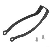 Couverture de roue arrière et support d'éclairage pour scooter Xiaomi 4 GO Configuration ABS et composant fer (A)