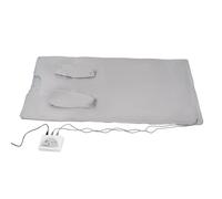 Couverture de sauna argentée - Couverture infrarouge avec manches - Couverture de sauna portable pour la maison, les salons de beauté, les spas, les salons de massage - 180 x 80 cm