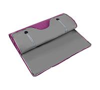 Couverture de sauna infrarouge, 2 zones, circulation de la chaleur à 360 °, réglable de 35 à 80 °C, minuterie de 15 à 60 minutes, portable, en Oxford, pour la transpiration chaude, relaxation, violet