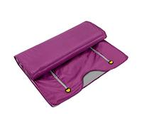Couverture de sauna infrarouge, contrôleur 2 zones, avec piles bouton 3 V, 650 W, 35-80 °C, thérapie de désintoxication professionnelle, disjoncteur de surcharge, minuterie, violet, 180 x 80 cm