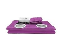 Couverture de sauna, Slimmimg Couverture de Sauna Infrarouge numérique Perte Poids détox Thermique, Chauffante avec Manches Salon Maison Spa Femmes Hommes(Purple)