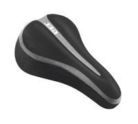 Couverture DE Seat Bélo - Coussin de vélo de Gel Confortable, Tampon de Selle Doux imperméable | Remplacement du siège rembourré en Silicone à l'épreuve de Choc, Accessoire de Cyclisme électrique