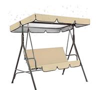 Couverture De Seat Patio - Protecteur Anti-canopée, Bouclier Swing De Trois Places, Tissu Résistant Aux Intempéries, Garde Extérieure Confortable Avec Une Forte Construction De Point | Couverture De S