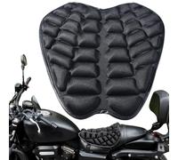 Couverture De Selle De Vélo - Pad En Gel De Confort Non-skid, Accessoire De Vibration D'amortissement, Mari Frère Papa Maman Super Cadeau, Coussin D'air De Moto | Tampon De Siège Universel Pour Cruise