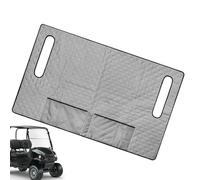 Couverture de serviette pour siège de chariot de golf - housse de siège de 50,3 x 31,6 pouces, protection antidérapante, tissu éponge souple imperméable | accessoire universel pour chariot de golf