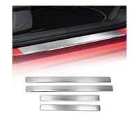Couverture de Seuil de porte pour Renault Megane 2016-2022 acier inox chromé 4x