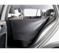 Couverture de siège auto avec côtés, divisible 1,50 × 1,35 m noire