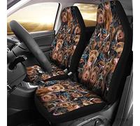 Couverture De Siège De Voitures Doberman Pinscher Dog Full Face Housse De Siege Voiture Universelles Housse De Sieges Auto Colorée Housses De Siège De Voiture Avant 52X138 CM