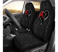 Couverture De Siège De Voitures Nurse Heart Pattern Housse De Sieges Auto Universelles Housses De Siège De Voiture Avant Durable Protecteur De Sièges Auto pour Auto Camion Berlines 52X138 CM
