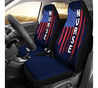 Couverture De Siège De Voitures Nurse Symbol American Flag Housse De Sieges Auto Universelles Housses De Siège De Voiture Avant Lavable en Machine Protecteur De Sièges Auto 52X138 CM