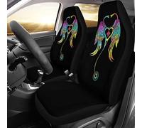 Couverture De Siège De Voitures Nurse Wing Angel Housses De Siège De Voiture Avant Universelles Housse De Sieges Auto Durable Protecteur De Sièges Auto 52X138 CM