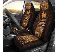 Couverture De Siège De Voitures Shih Tzu Dog Vintage Leopard Leather Pattern Protecteur De Sièges Auto Universelles Housse De Sieges Auto Antidérapantes Housse De Siege Voiture 52X138 CM