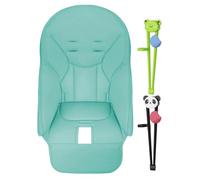 Couverture de siège pour une chaise de bébé lavable, insert rembourré, coquille PU | Oreiller en restauration imperméable pour l'augmentation des tout-petits, pavé de, coussinet de siège, meub