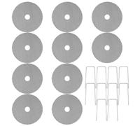 Couverture De Sol Pour Pot, Grille De Protection Découpable, 10 Pièces, Protction Du Sol Pour Pot De Fleurs, Protection Des D'extérieur, Conception Adaptée Au Jardin, Pour Le Jardinage De Fle