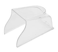 Couverture de Sonnette, Serrure d'empreinte Digitale Transparente Sonnette Imperméable à l'eau Couverture de Pluie Anneau Protecteur de Sonnette Serrure d'empreinte Digitale