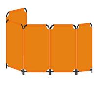 Couverture de soudage avec panneaux résistants à la chaleur pour la sécurité des ateliers et des chantiers navals, équipement de protection durable pour soudeurs, vêtements de travail résistants au