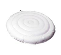 Couverture de Spa Gonflable, Couvercle de Spa Rond en PVC à économie D'énergie avec Conception Pliable, Couverture de Protection Universelle Contre la Pluie et Les Débris pour