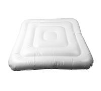 Couverture de Spa Gonflable de 4,2 Pieds, Couvercle à économie D'énergie pour Spa carré, Anti-poussière, Résistant à la Pluie, Gonflage Facile, Couvercle de Spa isolé, Housse de